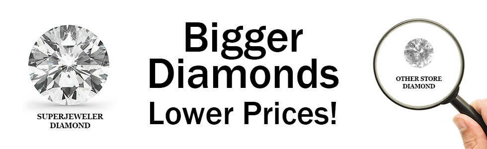 Get a bigger better diamond for much less!