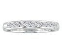 Diamond Bands: The Perfect 1/2ct Diamond Band in 14k White Gold In Any Size