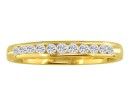 Diamond Bands: The Perfect 1ct Diamond Band in 14k Yellow Gold In Any Size