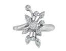 Right Hand Diamond Rings: 1/4ct 
