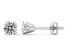 Diamond Stud Earrings: Our Most Affordable 2/3ct Diamond Stud Earrings in 14k White Gold