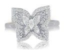 So you want the ring that the Gossip Girl Blake Lively has, but you don't have $1875 to spend. Check out this special version of the 1/4ct Blake Lively Butterfly Ring in 10k White Gold.