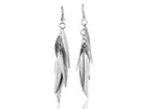 These lightweight, ten leaf earrings are hot!  Perfect for a night on the town. Earrings are three and half inches long