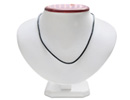 This versatile black leather cord is perfect for pendants of all sizes!  Cord is 18 inches l ong.