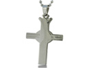 This Lord''s Prayer stainless steel cross pendant has writing embossed on the cross. It is unique with a modern twist and comes with a complementary 20 inch beaded chain. Order yours today!