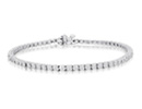 Diamond Tennis Bracelets: 3ct Diamond Tennis Bracelet in 14k White Gold