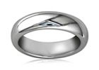 Tungsten Wedding Bands: 5mm Men's Comfort Fit Tungsten Wedding Band, Sizes 4 to 12.5 | SuperJeweler.com
