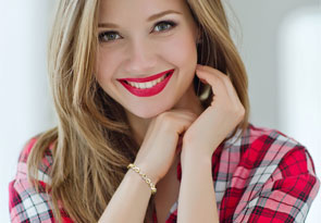 Diamond Infinity Bracelet in Yellow Gold Overlay