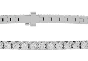 2ct Diamond Tennis Bracelet in White Gold
