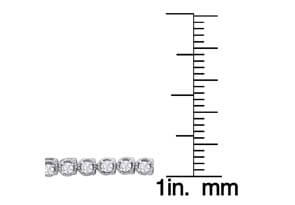 2 Carat Halo Diamond Tennis Bracelet In White Gold, 7 Inches