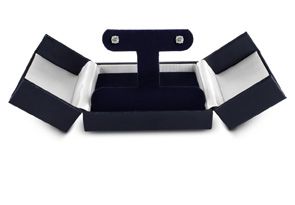 1/2ct Diamond Studs in 14k White Gold
